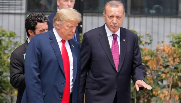 Erdoğan, Trump ile görüştü