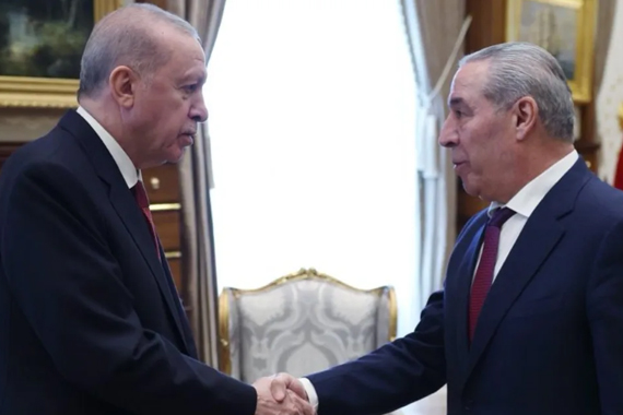 Cumhurbaşkanı Erdoğan, Filistin Devlet Başkan Yardımcısı eş-Şeyh’i kabul etti