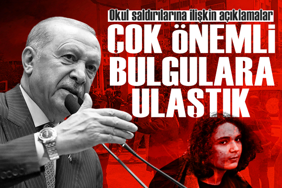 Cumhurbaşkanı Erdoğan'dan okul saldırılarına ilişkin açıklamalar: 'Çok önemli bulgulara ulaştık'