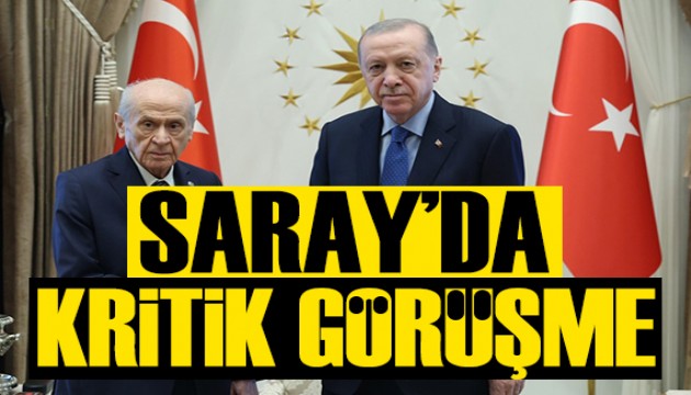 Cumhurbaşkanı Erdoğan ve Bahçeli görüşecek