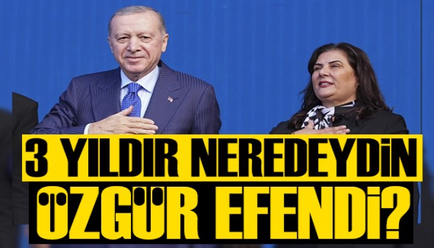 Cumhurbaşkanı Erdoğan’dan Özel'e: 3 yıldır neredeydin?