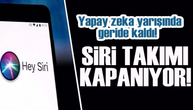 Yapay zeka ve Siri için son dakika kararı!