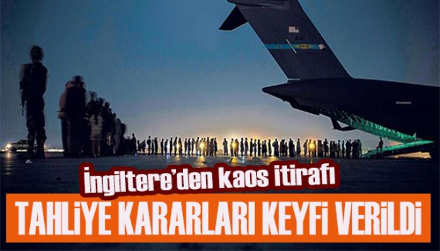 İngiltere'den kaos itirafı! Kararları keyfi verildi