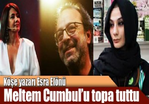 Esra Elönü, Meltem Cumbul'a saldırdı