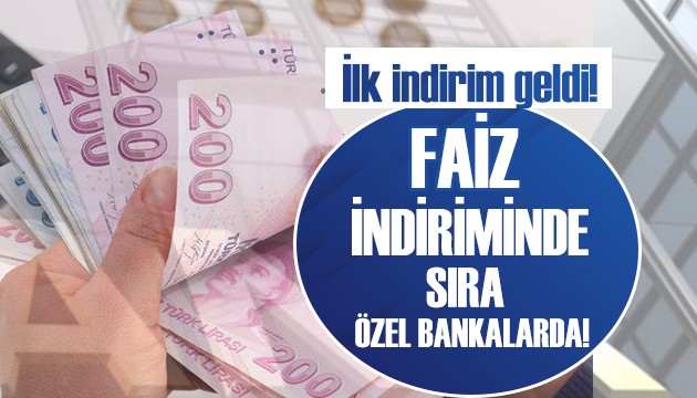 Kamu bankalarından sonra sıra özel sektörde!