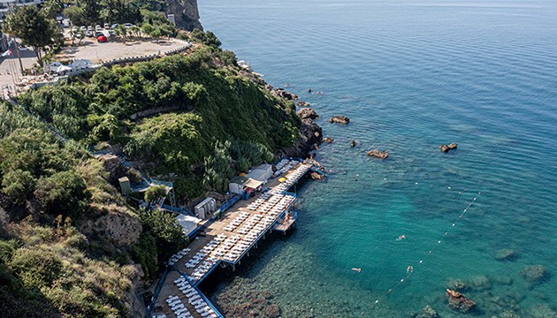 Falez plajlarına Mavi Bayrak