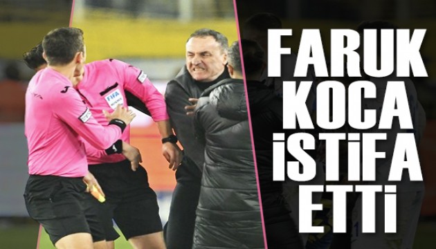 Faruk Koca istifa etti!