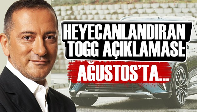 Fatih Altaylı'dan heyecanlandıran TOGG açıklaması!