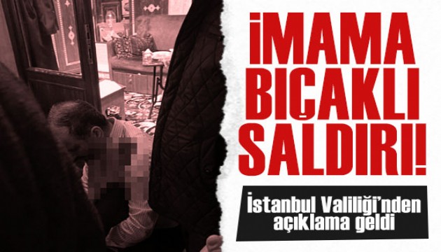 Fatih Camisi imamına bıçaklı saldırı!