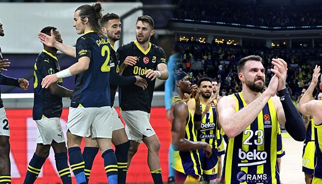 Futbol ve basketbolda Fenerbahçe'nin gecesi