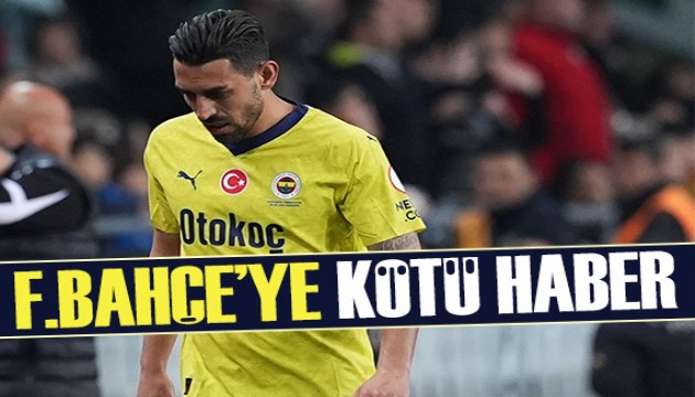 Fenerbahçe'ye kötü haber