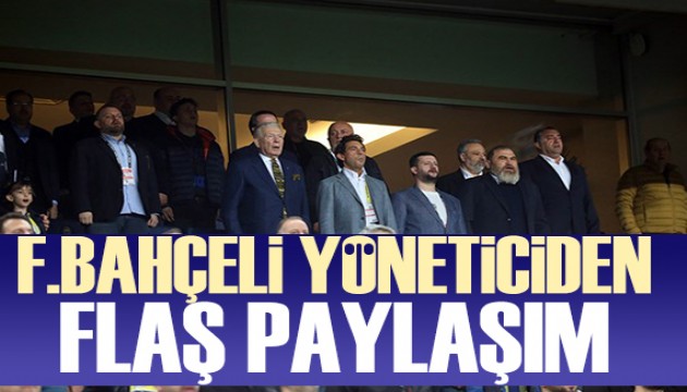 Fenerbahçeli yöneticiden dikkat çeken paylaşım: Firavunları mahkum eden bir irade vardır...