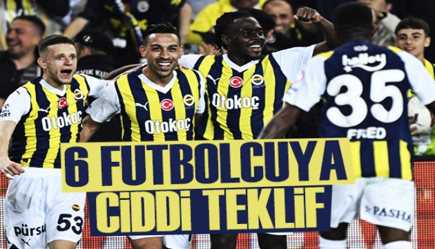 Fenerbahçe'nin yıldızlarına teklif yağıyor