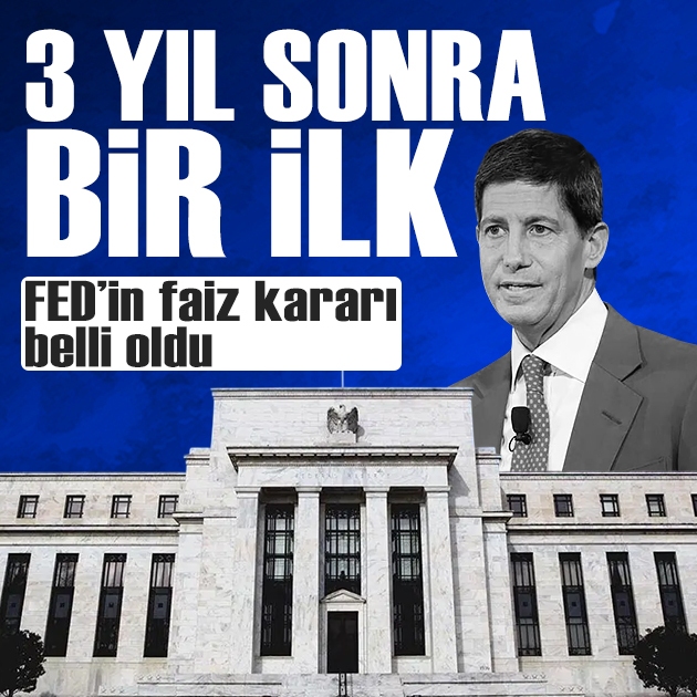 Fed faiz kararını açıkladı: 3 yıl sonra bir ilk