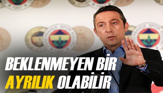 Fenerbahçe'de beklenmeyen bir ayrılık olabilir!