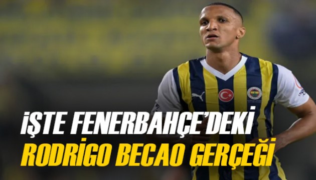 Fenerbahçe'de Becao gerçeği ortaya çıktı!