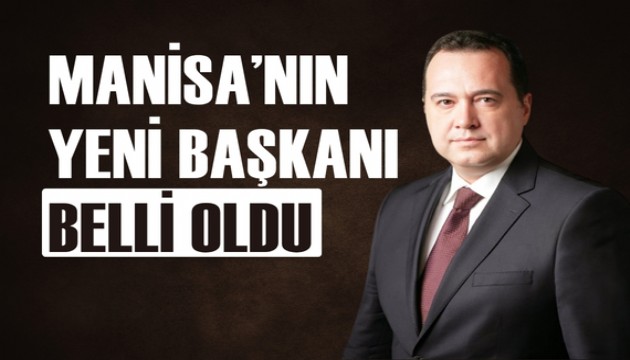 Manisa'da yeni başkan belli oldu