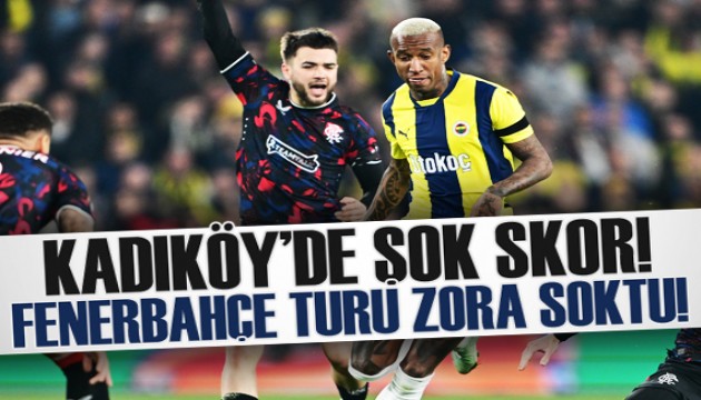 Kadıköy'de şok skor! Fenerbahçe turu zora soktu