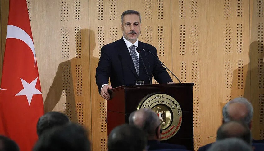 Bakan Fidan'dan Gazze mesajı