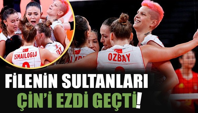 Filenin Sultanları Çin'i ezdi geçti