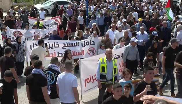 Filistin'de Toprak Günü yürüyüşü