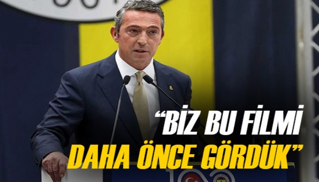 Fenerbahçe'den TFF'ye tepki