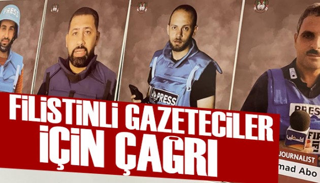 Basın Özgürlüğü Günü'nde Filistinli gazeteciler için çağrı