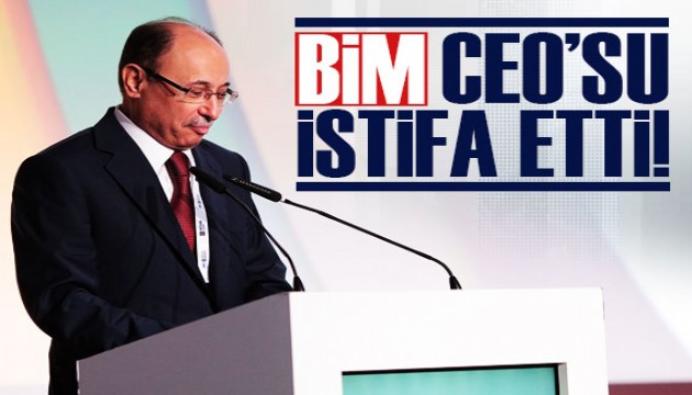 BİM CEO'su Galip Aykaç istifa etti