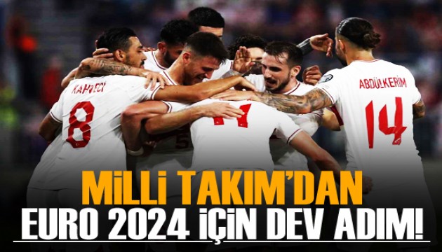 A Milli Takım'dan EURO2024 için dev adım!