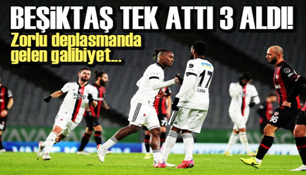 Beşiktaş'tan deplasmanda kritik galibiyet!