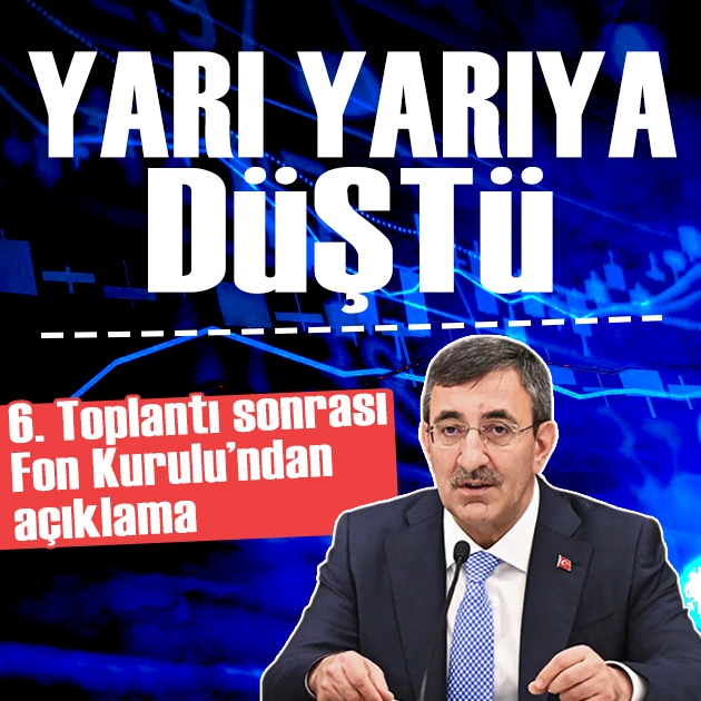 Fon Kurulu'ndan açıklama: Yarı yarıya düştü