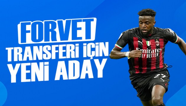 Forvet transferi için yeni aday