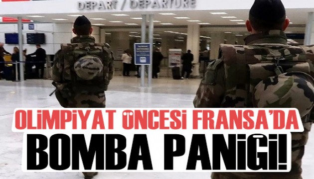 Olimpiyat Oyunları öncesi Fransa’da bomba paniği