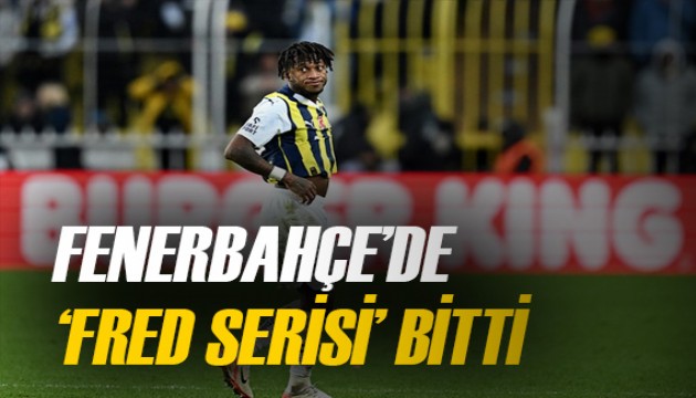 Fenerbahçe'de Fred'in masalı sona erdi