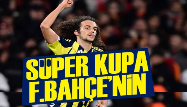 Süper Kupa Fenerbahçe'nin!