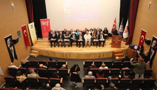 İLEV’den Türktime yazarı Tuğrul Sarıtaş'a “Meslekte 50. Yıl Usta Gazeteci Onur Ödülü” 