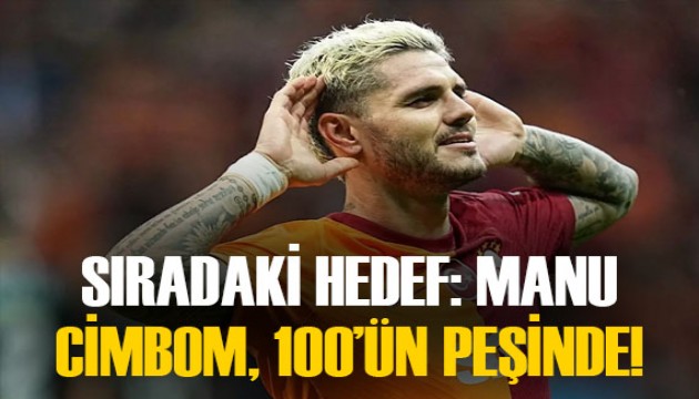 Galatasaray'da 100. gol heyecanı