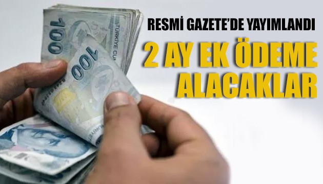 Sağlık çalışanlarına ek ödeme Resmi Gazete'de yayımlandı