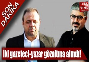 Yazar Nuh Gönültaş ve Mehmet Gündem gözaltına alındı