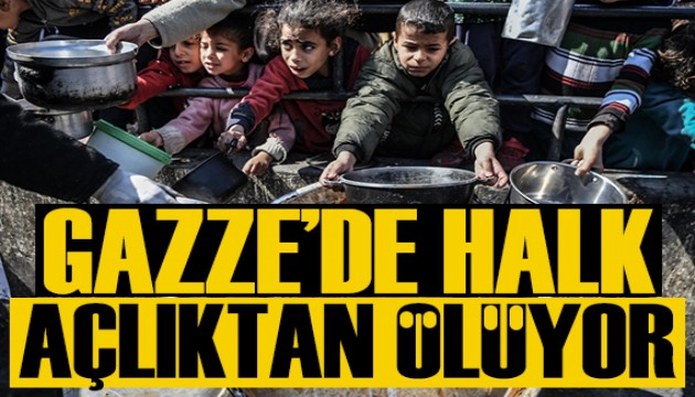 Gazze'de açlık krizi: Gazeteci greve başladı