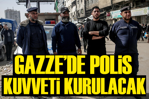 Gazze'de polis gücü kurulacak