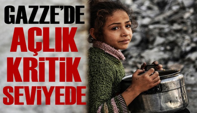 DSÖ: Gazze'de açlık kritik seviyede!