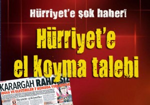 Hürriyet'e şok