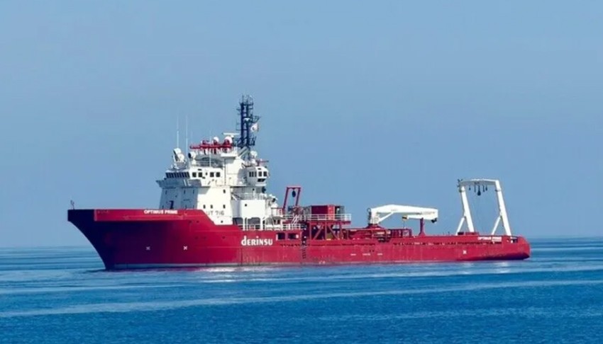Girne'de batan gemi için özel çalışma