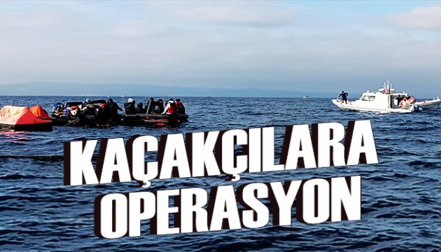 Göçmen kaçakçılarına operasyon: Tutuklandılar