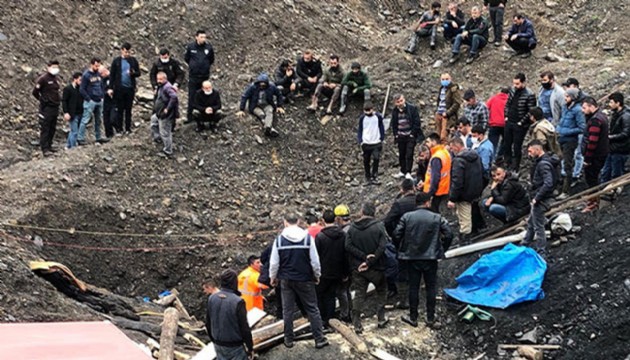 Zonguldak’ta maden ocağında göçük