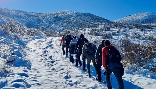 Kırşehirli dağcılar, Gönül Dağı'na tırmandı