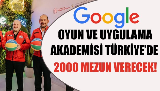 Google Akademi Türkiye'de! 2000 mezun verecek!