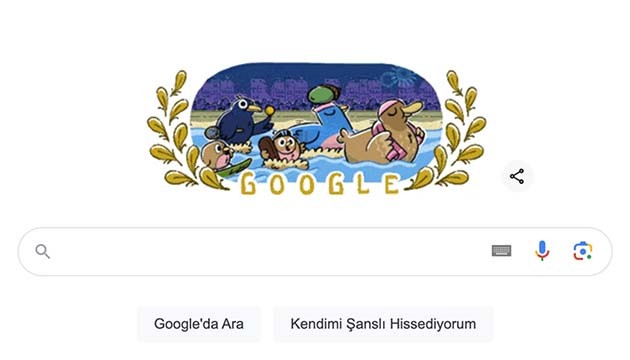 Google’dan olimpiyat görselli ‘Doodle’
