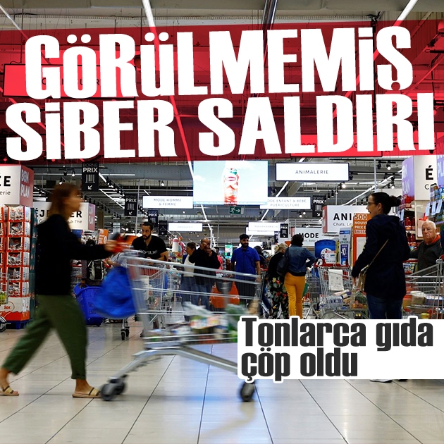 Siber korsanlar buzdolaplarını yaktı: Fransa'da 50 derece şoku, tonlarca gıda çöp oldu